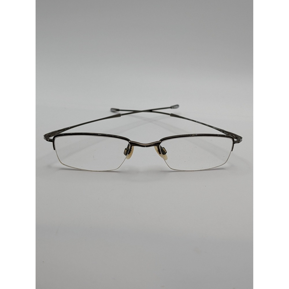 Oakley Jackknife 4.0 Semi Rimless Eyeglass Frames Metal Rectangular Pewter - Picture 4 of 16